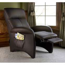 BEAUTIFUL CHOCOLATE BROWN RECLINER CHAIR CHAIRS NEW  