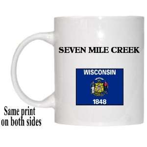  US State Flag   SEVEN MILE CREEK, Wisconsin (WI) Mug 