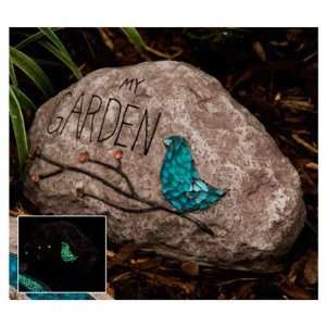   Dark GID My Garden Bird Tiding Stone 841409 Patio, Lawn & Garden