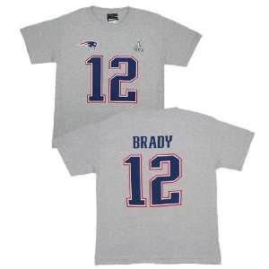 New England Patriots Tom Brady YOUTH Super Bowl Name and Number Jersey 