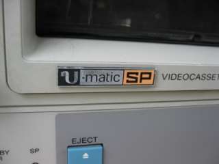 Sony VP 9000 U Matic Videocassette Player VHS  