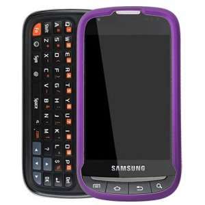   Rubberized Purple Snap On Cover for Samsung SPH M930 