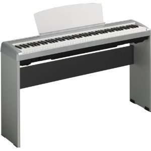  Yamaha P95S 88 Key Silver Digital Piano with PA150 adapt 