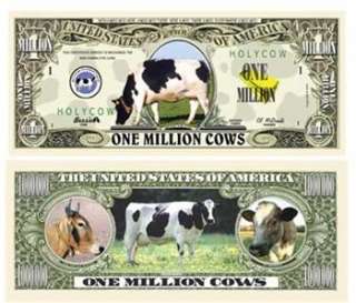 Holy Cow Million Dollar Farm Bills (5/$2.50)  