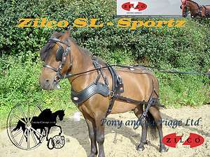Zilco SL Sportz Shetland   Small Pony Carriage Driving Horse Harness 
