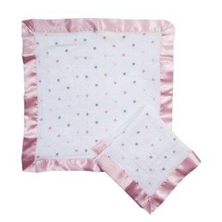 Aden by aden + anais 2 Pack Security Blankets, Moochy Pink Stars