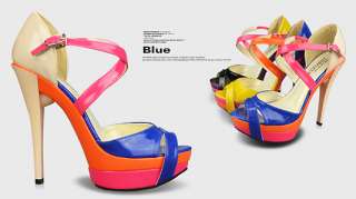   Women Shoes Platforms Stilettos High Heels Sandals Pumps B33Z  