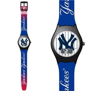 NEW YORK YANKEES Team Logo & Colors Digital (Time & Date) Fan Series 