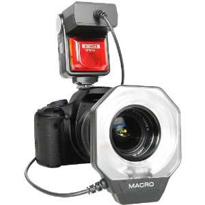  Bower SFD14C Canon E TTL I/II Macro Ring Flash Camera 