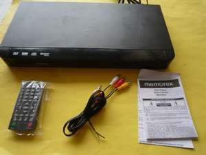 Memorex MVD2047 Progressive Scan DVD Player, Black STORE DEMO  