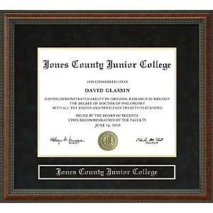 Jones County Junior College Diploma Frame  Sports 