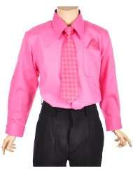  boys pink dress shirt   Clothing & Accessories
