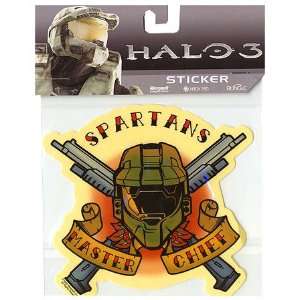  Halo Collectible Sticker Spartans Master Chief Toys 