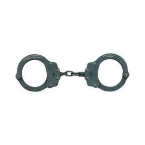  Chain Link Handcuff, Blue Finish