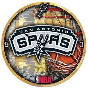 NBA San Antonio Spurs Clock   High Definition Art Deco XL 