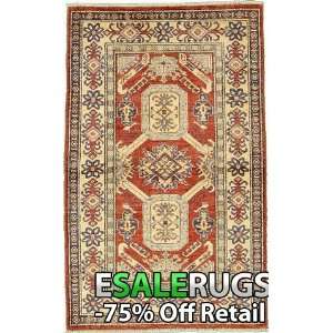   3 3 x 5 1 Kazak Hand Knotted Oriental rug