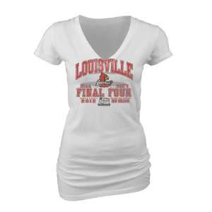  Louisville Cardinals Womens White 2012 NCAA Basketball Final Four 