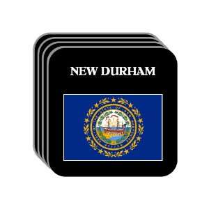 US State Flag   NEW DURHAM, New Hampshire (NH) Set of 4 Mini Mousepad 