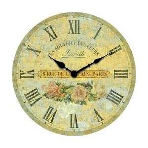  Boutique Roses 14 Wall Clock Electronics
