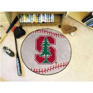  Stanford Cardinal NCAA Baseball Round Floor Mat (29 