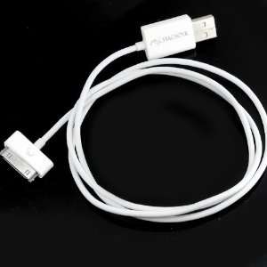 3FT White Switch Button Key+Apple Dock Connector Cable Cord FOR Apple 