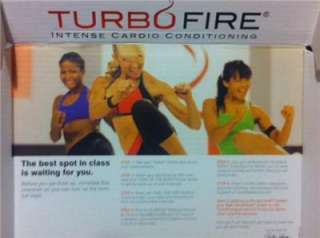 TURBO FIRE COMPLETE 15 DVD WORKOUT SYSTEM WITH Chalene Johnson  