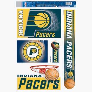  Indiana Pacers Static Cling Decal Sheet *SALE* Sports 