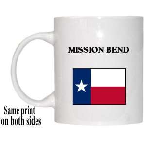    US State Flag   MISSION BEND, Texas (TX) Mug 