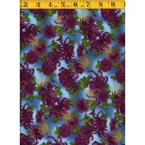  Quilting Fabric Imperial Fusions Chrysanthemm Arts 