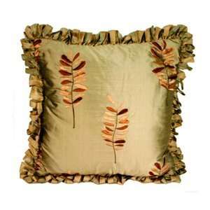    Zoe Decorative 7501 Floral Embroidered Decorative Pillow Baby