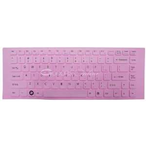 Pink Keyboard Cover/Skin Protector for Sony VAIO VGN NW 