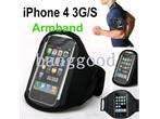 Black Side Gym Sports Armband Strap Case For iPod Touch iPhone 4 4S 3G 