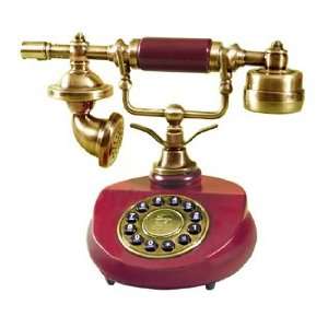  Wooden French Style Desk Phone