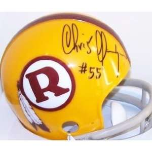 Chris Hanburger (Washington Redskins) Football Mini Helmet  