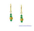 columbian emerald earrings  