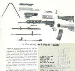 Stoner 63 Machine Gun Weapons System Cadillac Gage Factory Catalog 