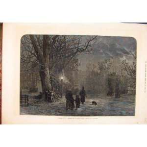  1873 Moving On Sketch St JamesS Park London Wagner Art 