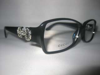 Gucci Eyewear New GG3022 Eyeglass frame Italy color 584 shiny black 