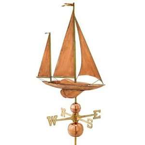  Good Directions 9907P Large Sailboat Weathervane in 