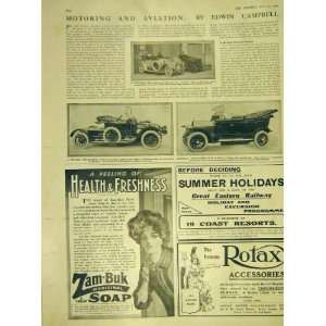  Motor Car Panhard Arrol Johnston Cadillac Advert 1911 