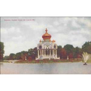    Reprint Pagoda, Forest Park, St. Louis, Mo  