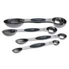   International Set of 5 Stainless Steel Magnetic Measuring Spoons