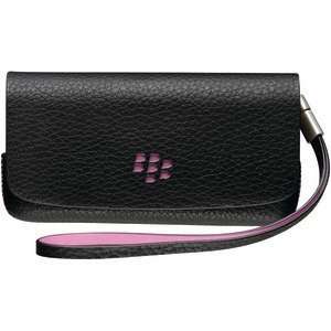   Folio (Black With Pink Accent) (Cellular / Cases & Belt Clips