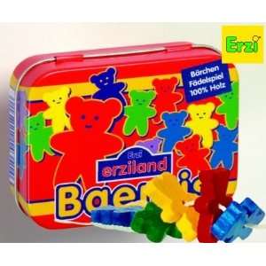  Erzi Wooden Gummi Bears in Tin Toys & Games