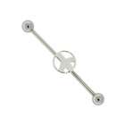 FreshTrends UP YOURS 925 Sterling Silver Industrial Piercing Barbell