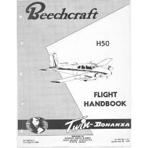 Beechcraft H 50 Aircraft Flight Manual Beechcraft  Books