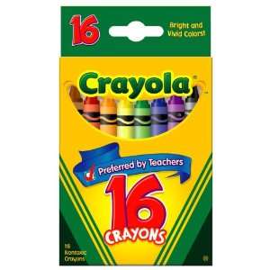  Crayons 16 Per Box (Pack of 12) 192 Crayons in Total