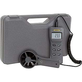   Tools DCFM8901 Digital Two Piece Air Flow Meter with RS232 Output