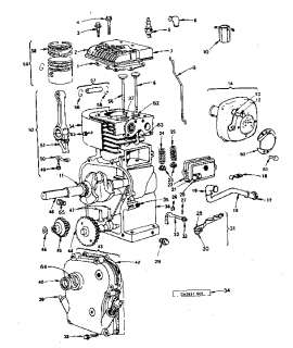 BRIGGS & STRATTON Briggs & stratton engine Carburetor Parts  Model 
