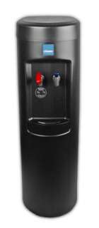   Black Water Cooler Dispenser GREAT Hot and Cold Temp Home Room  